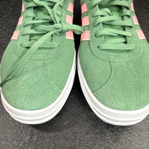 Adidas VL Court Bold Preloved Green Pink Size 8 - Picture 8 of 15